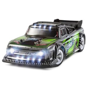 Wltoys 284131 1/28 Scale 4WD Short Course Drift RC Car – High-Speed Mini Racing Truck with LED Lights