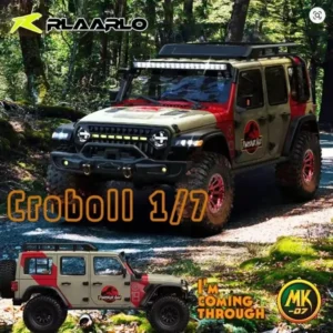 RLAARLO MK07 1/7 Scale Hobby-Grade RC Rock Crawler – Dinosaur Edition