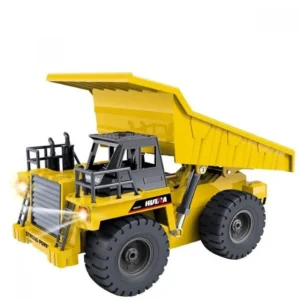 ✨ Huina 1534 RC Dump Truck – 1/18 Scale Heavy-Duty Construction Vehicle Model