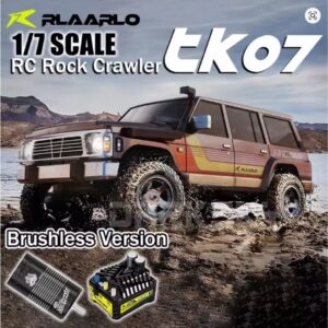 Rlaarlo TK07 1/7 Scale Brushless RC Car – High-Speed Off-Road Racing Truck