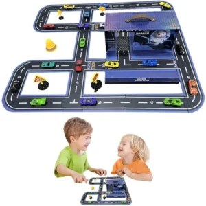 LA581 Space-Themed Mini Car Puzzle Building Set – Super Car Model Toy & Decorative Display | Parent-Child Interactive Game