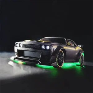 TURBO RACING C65 1:76 Scale Drift RC Car – Mini Gyro-Stabilized Drift Racer with Dual Body Shells