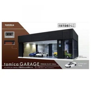 Tomica Garage Premium Black Edition – Limited Edition Diecast Car Display & Storage Case for Collectors