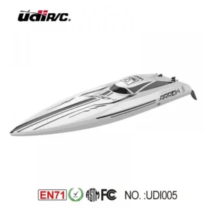 UDIRC UDI005 “Arrow” Brushless High-Speed RC Boat – 25" Large Scale, Water-Cooled Racing Model