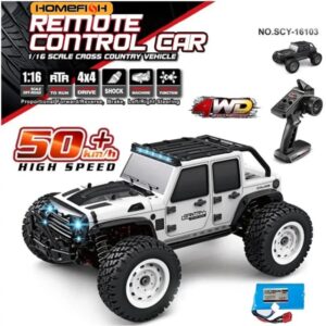 SUCHIYU SCY16103 1:16 4WD High-Speed RC Car – Drift Monster Truck (40 km/h, LED Lights, 2.4GHz Control)