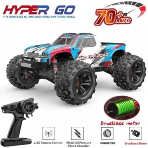 MJX Hyper Go 16208 – 1/16 Brushless 4WD Monster Truck (45–68 km/h)